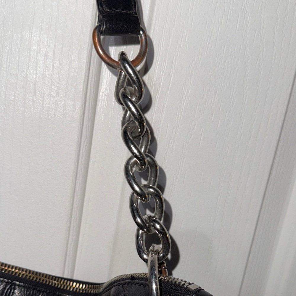 Michael Kors Black Studded purse w/matching wallet vintage MK. Comes w/dust bag - Picture 7 of 16